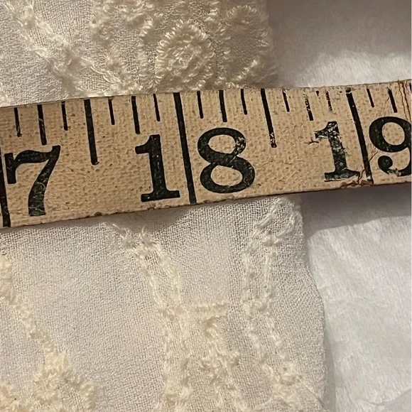 Anthropolgie silky lace embroidery top Sz XS cover up mini dress - Picture 8 of 9